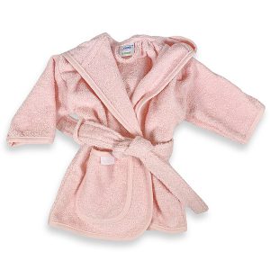 personaliseerbaar badjas oud roze